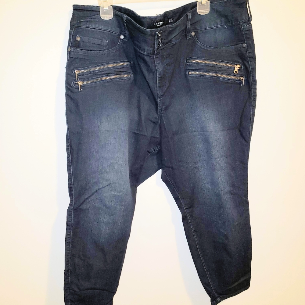 Torrid extra short jeggings